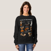 Funny Foxes Of The World Shirt Foxes Lovers Gifts  (Voorkant volledig)