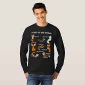Funny Foxes Of The World Shirt Foxes Lovers Gifts  (Voorkant volledig)