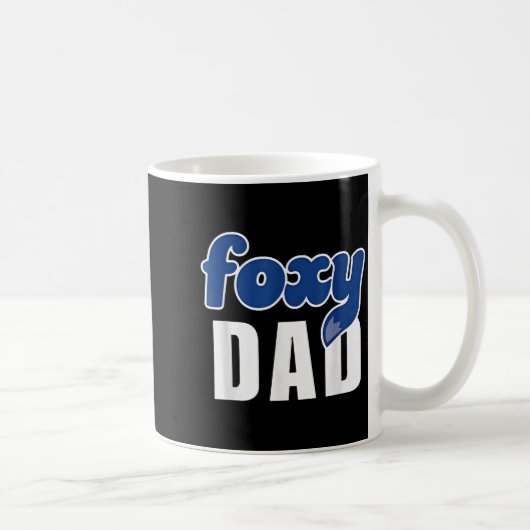 Funny Foxy Dad  Koffiemok (Rechts)