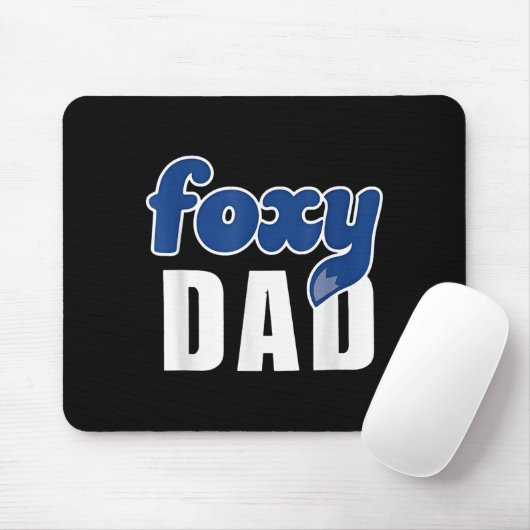 Funny Foxy Dad  Muismat (Met muis)