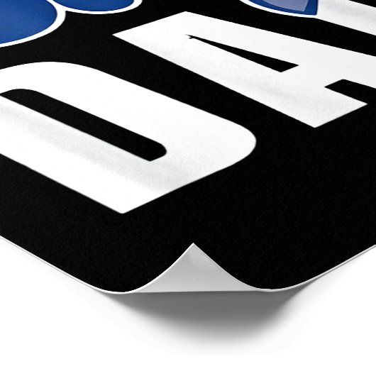 Funny Foxy Dad  Poster (Hoek)