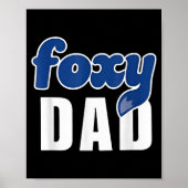 Funny Foxy Dad  Poster (Voorkant)