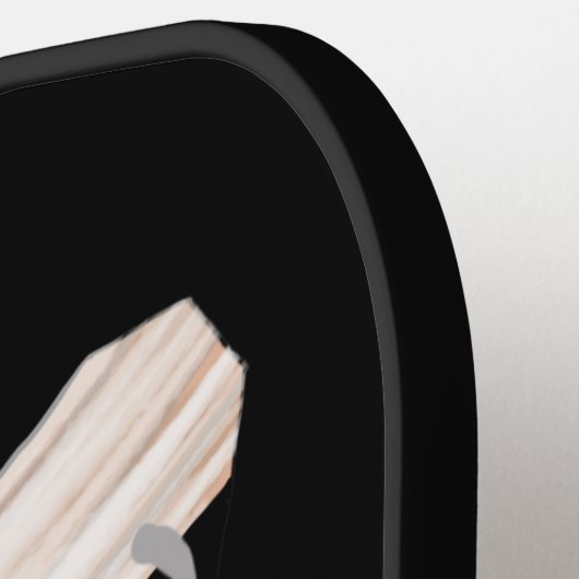 Funny Frankenstein Ghost Pumpkin Onzichtbaar Man Pickleball Paddle (Links Detail)