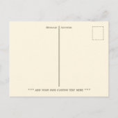 Funny Frankenstein Halloween Briefkaart (Achterkant)