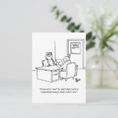 Funny Frankenstein's Lawsuit Humor Briefkaart (Staand voorkant)