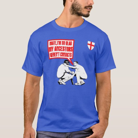 Funny Freddie Flintoff T-shirt (Voorkant)
