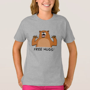 Funny Free Beer Hugs T-shirt