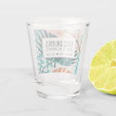 Funny Free Drink and a Wedding Favor Shot Glas (Achterkant)