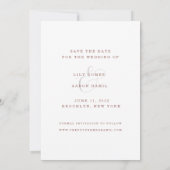 Funny Free Drinken Foto Rust Wedding Save Date Save The Date (Achterkant)