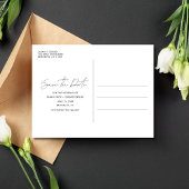 Funny Free Drinken Foto Wedding Save the Date Aankondigingskaart