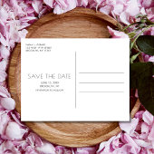 Funny Free Drinken Foto Wedding Save the Date Aankondigingskaart