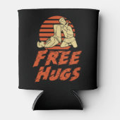 Funny Free Hugs - Braziliaanse Jiu-Jitsu, BJJ Gift Blikjeskoeler (Voorkant)