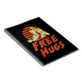 Funny Free Hugs - Braziliaanse Jiu-Jitsu, BJJ Gift Notitieboek (Rechterzijde)