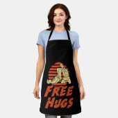 Funny Free Hugs - Braziliaanse Jiu-Jitsu, BJJ Gift Schort (Gedragen)