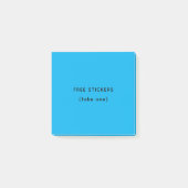 Funny Free Stickers Joke Post-it® Notes (Voorkant)