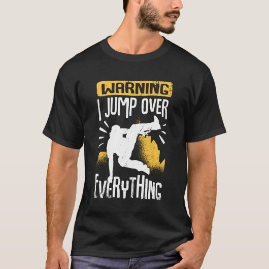 Funny Freerunning Freerunner Parkour Traceur Gift T-shirt (Voorkant)