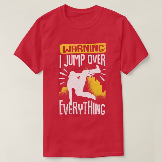 Funny Freerunning Freerunner Parkour Traceur Gift T-shirt (Design voorkant)