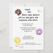 Funny French Bulldog Birthday Party Invite Kaart (Achterkant)