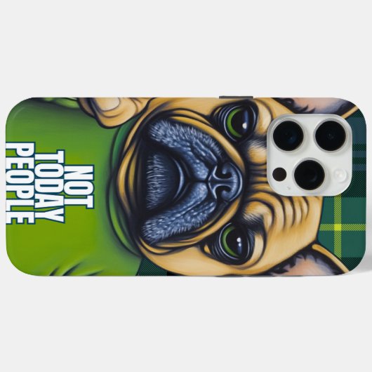 Funny French Bulldog Case-Mate iPhone Case (Achterkant (horizontaal))