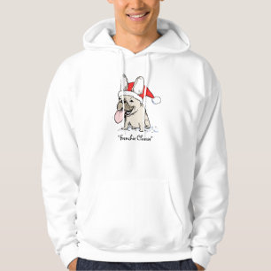 Funny French Bulldog Cute Frenchie Kersthond Hoodie