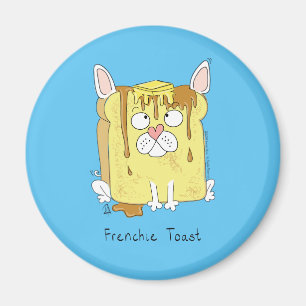 Funny French Bulldog Frenchie Cute Dog Cartoon Magneet