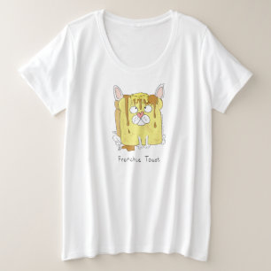 Funny French Bulldog Frenchie Dog Cute Kinderen Grote Maat T-shirt