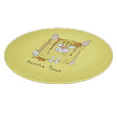 Funny French Bulldog Frenchie Dog Cute Kinderen Snijplank (Hoek)