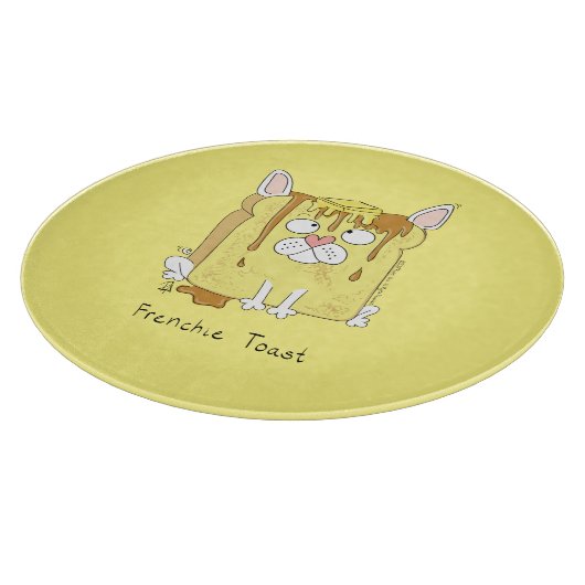 Funny French Bulldog Frenchie Dog Cute Kinderen Snijplank (Hoek)