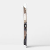 Funny French Bulldog Head Dog Case-Mate iPhone Case (Achterkant / Rechts)