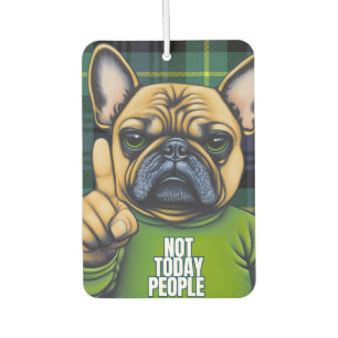 Funny French Bulldog Luchtverfrisser