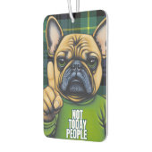 Funny French Bulldog Luchtverfrisser (Links)