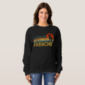Funny French Bulldog Owner Frenchie Ma Frenchie D Trui (Voorkant volledig)