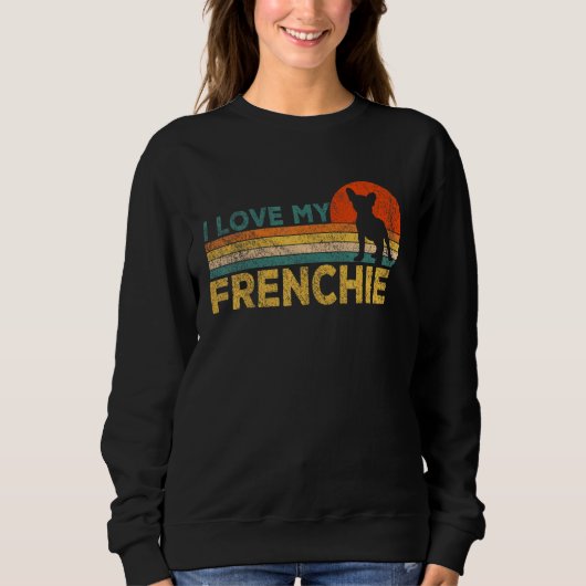 Funny French Bulldog Owner Frenchie Ma Frenchie D Trui (Voorkant)