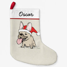 Funny French Bulldog Santa Dog Frenchie Holiday