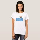 Funny French Bulldog T-shirt (Voorkant volledig)