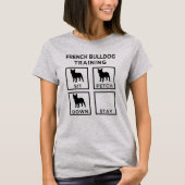 Funny French Bulldog Women's shirt (Voorkant)