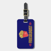 Funny French Fries Bagagelabel (Voorkant verticaal)