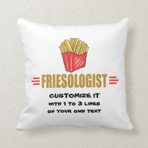 Funny French Fries Kussen