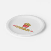 Funny French Fries Lover Papieren Bordje (Gekanteld)