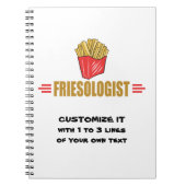 Funny French Fries Notitieboek (Voorkant)