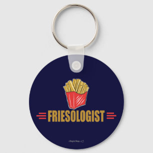 Funny French Fries Sleutelhanger