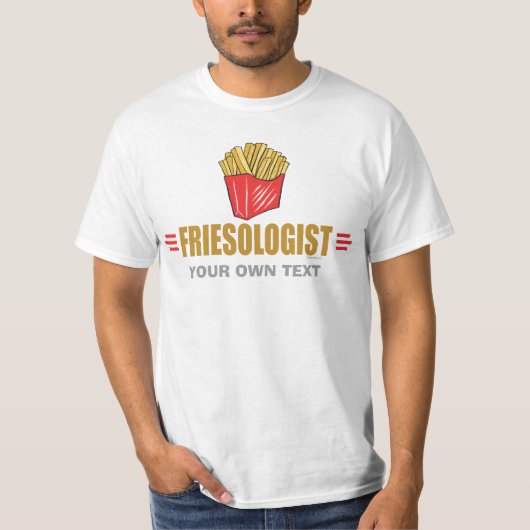 Funny French Fries T-shirt (Voorkant)