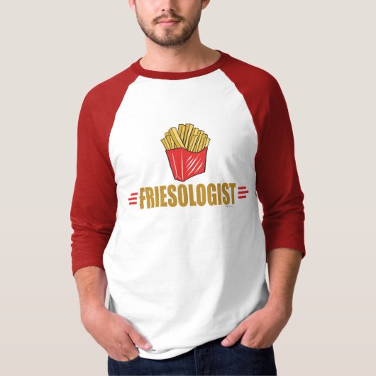Funny French Fries T-shirt (Voorkant)