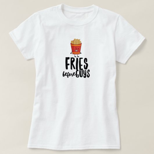 Funny French Frues T-Shirt (Design voorkant)