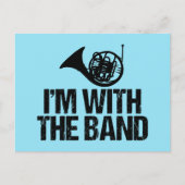 Funny French Horn Briefkaart (Voorkant)