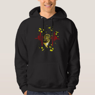 Funny French Horn Musical Instrument French Horn M Hoodie