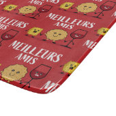 Funny French kaas lovers Cutting Board Snijplank (Hoek)