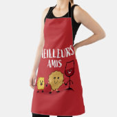 Funny French-kaasliefhebbers Schort (Insitu)