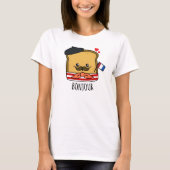 Funny French Toast T-shirt (Voorkant)