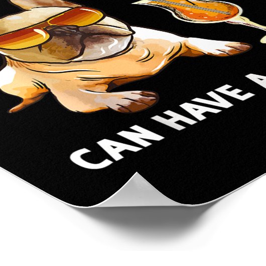 Funny Frenchie French Bulldog Lover Poster (Hoek)